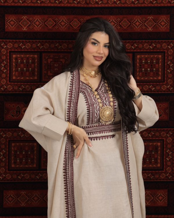 Traditional maroon patterns