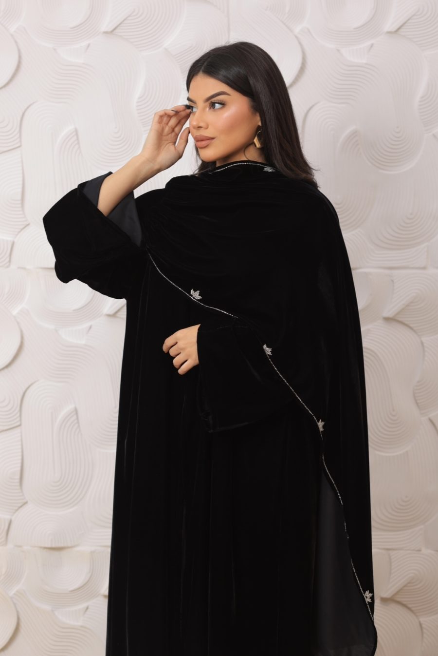 ⁦Embroidered Scarf⁩ - الصورة ⁦3⁩