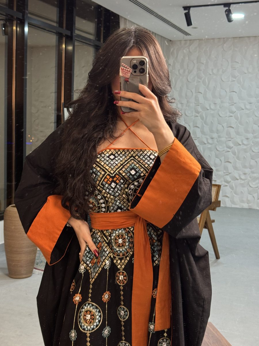 Orange Jalabiya