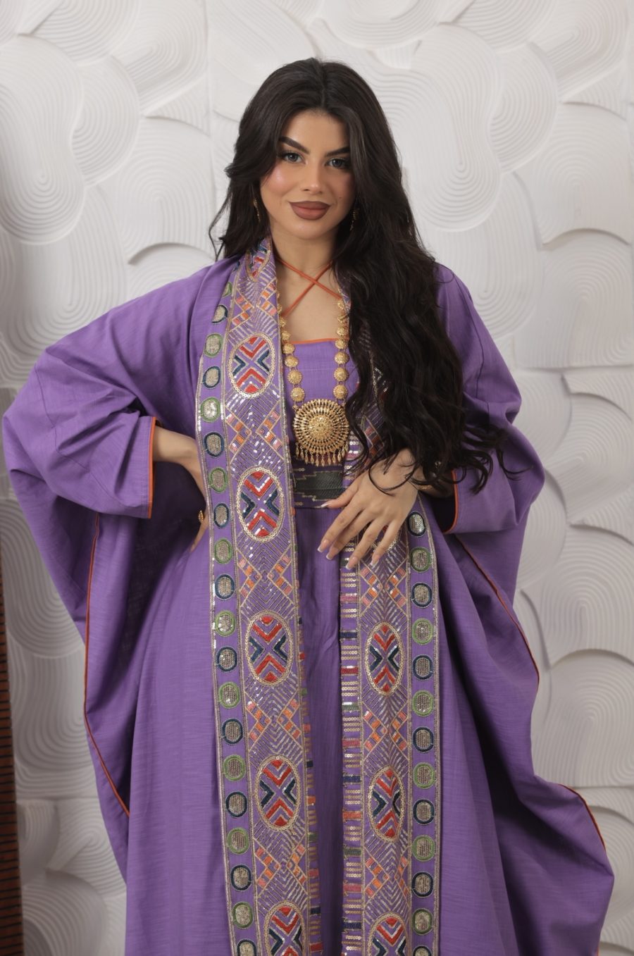 Purple Jalabiya