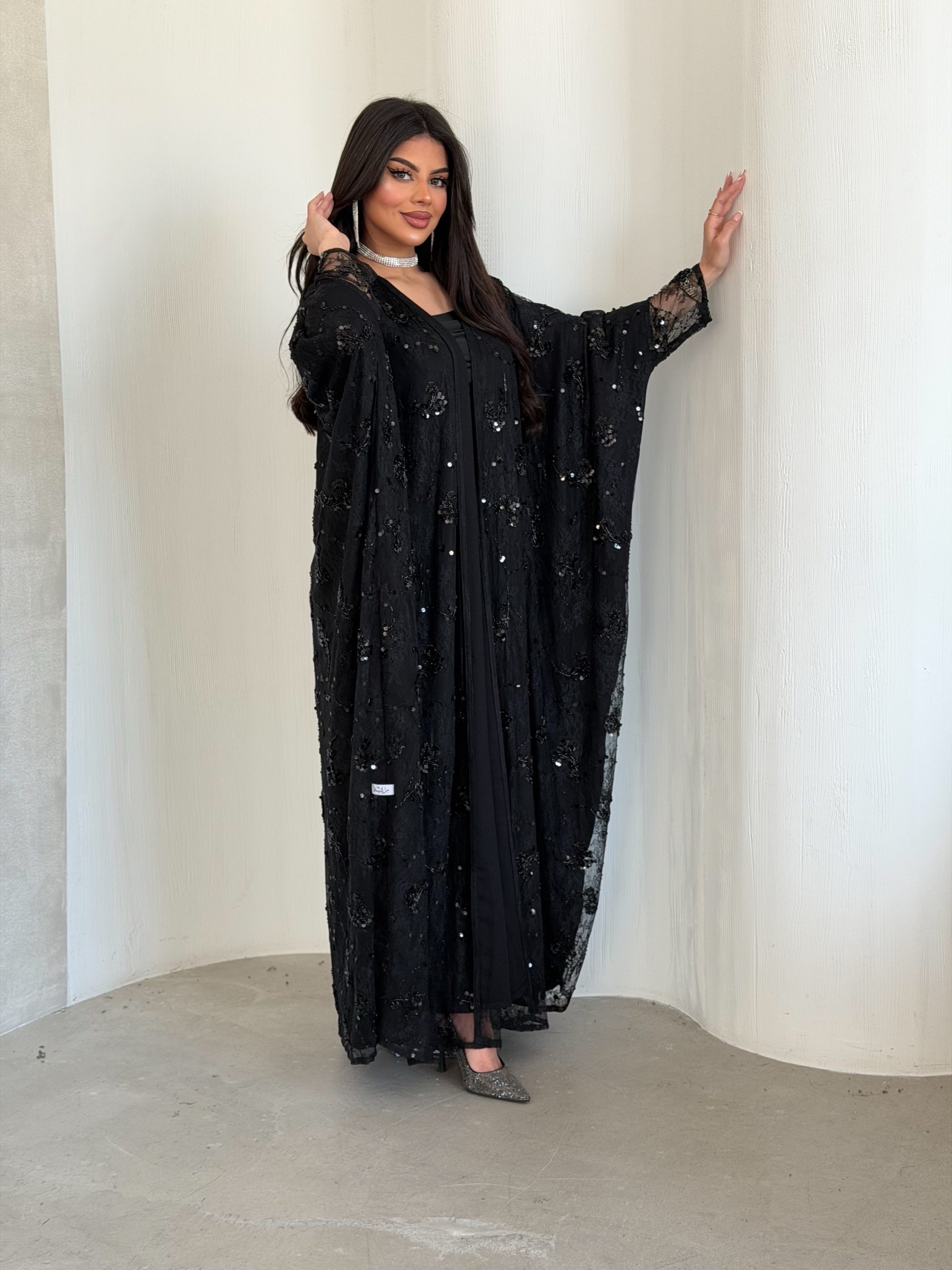 Sparkling black dantel - الصورة 8