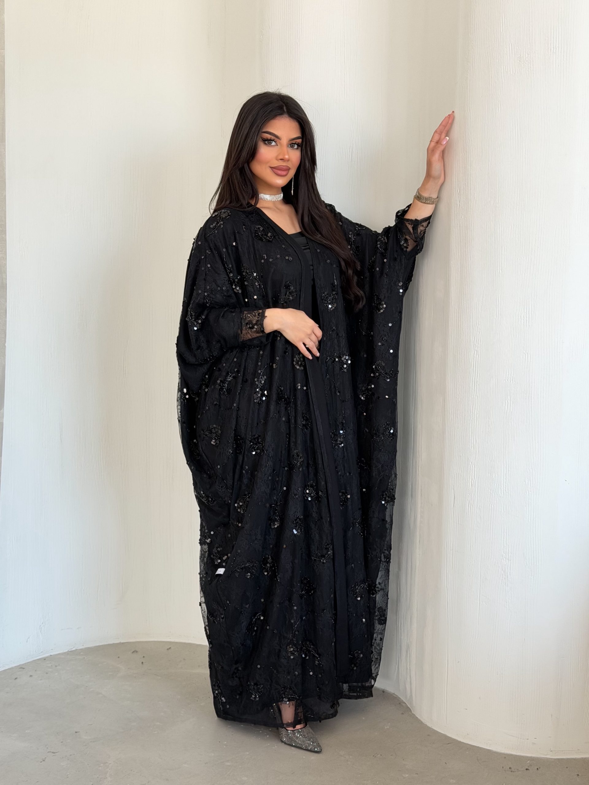 Sparkling black dantel - الصورة 7