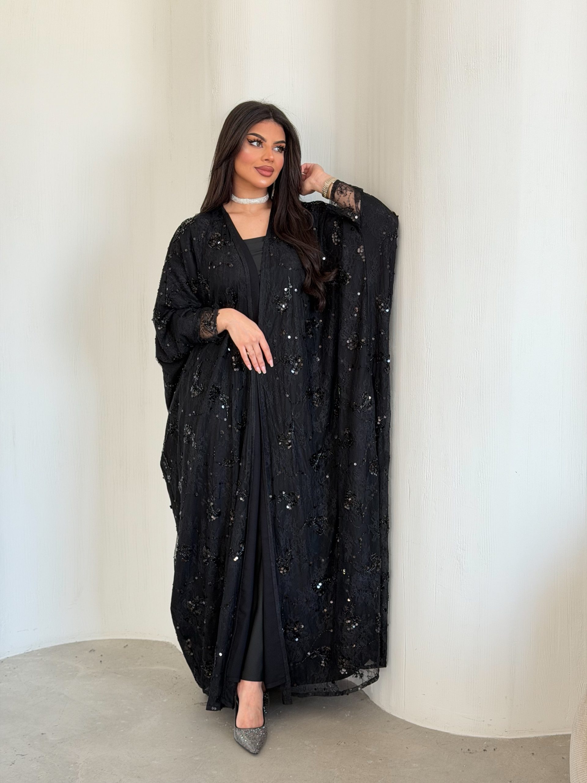 Sparkling black dantel - الصورة 6