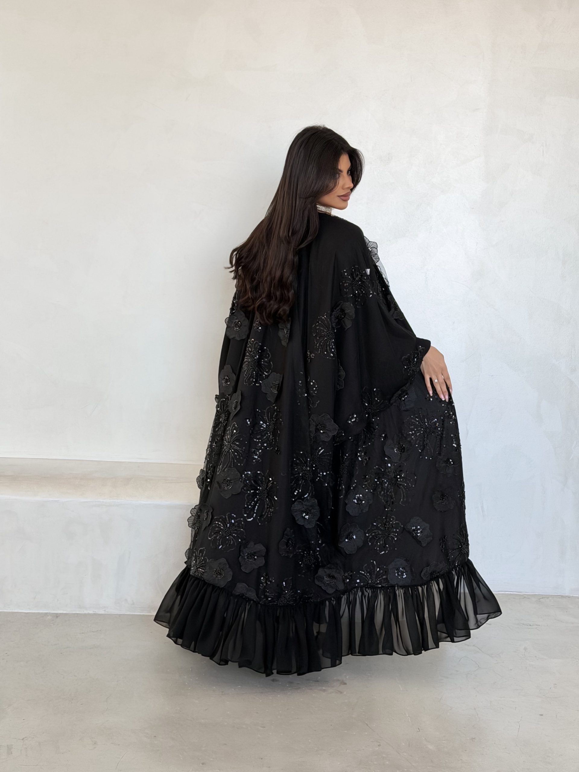 3D black flower - الصورة 2