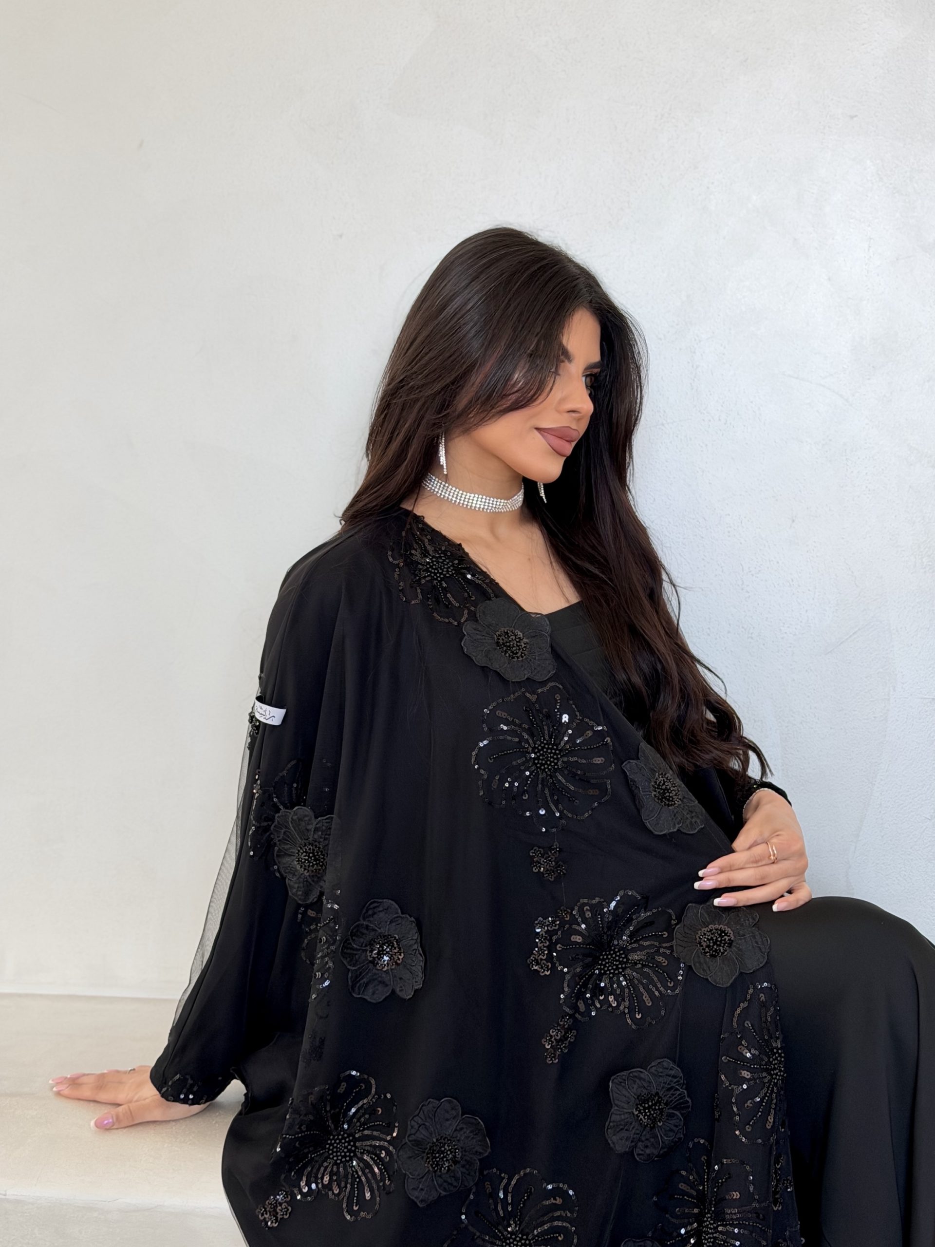 3D black flower - الصورة 3