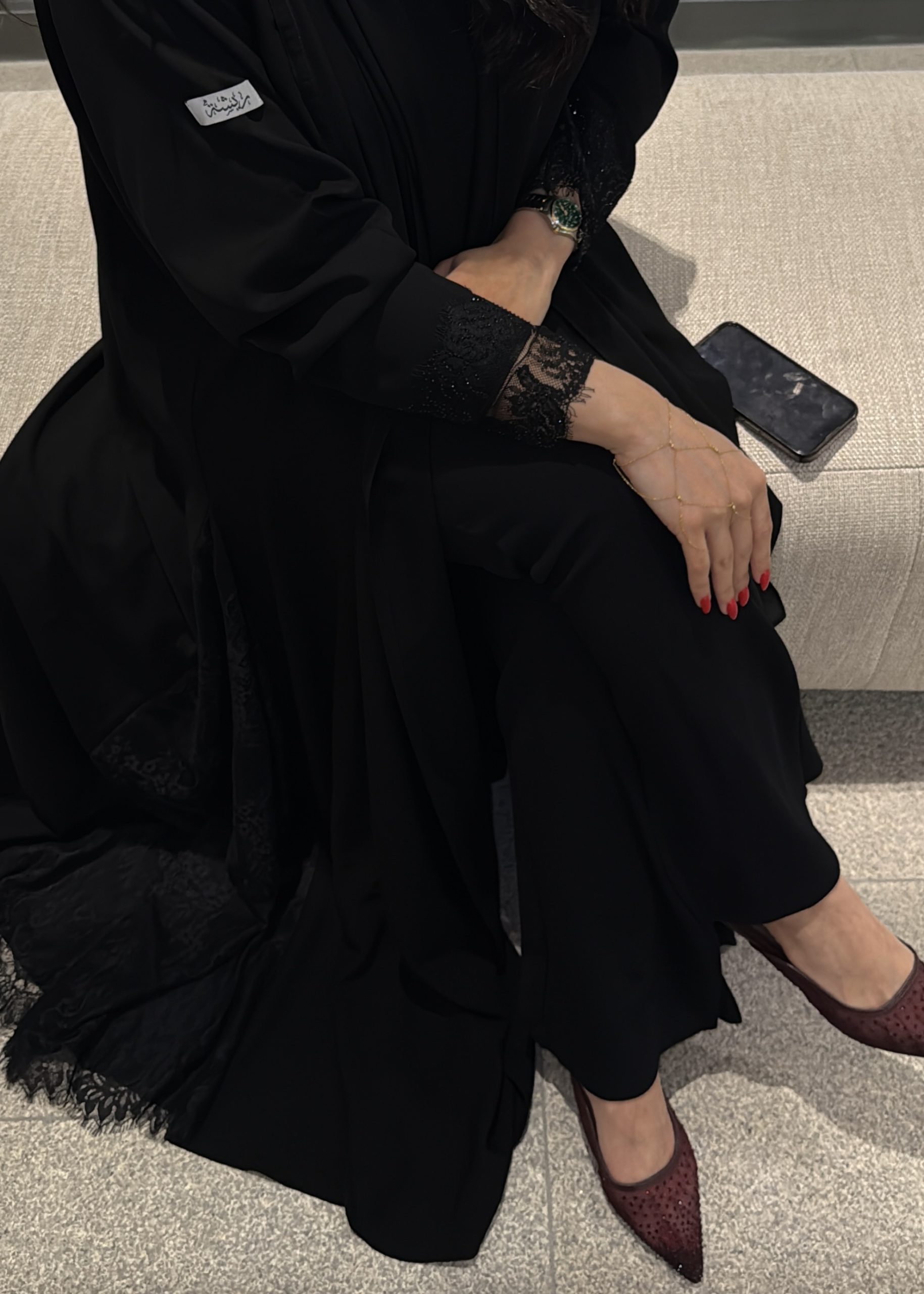 Black Crystal Dantel - الصورة 5