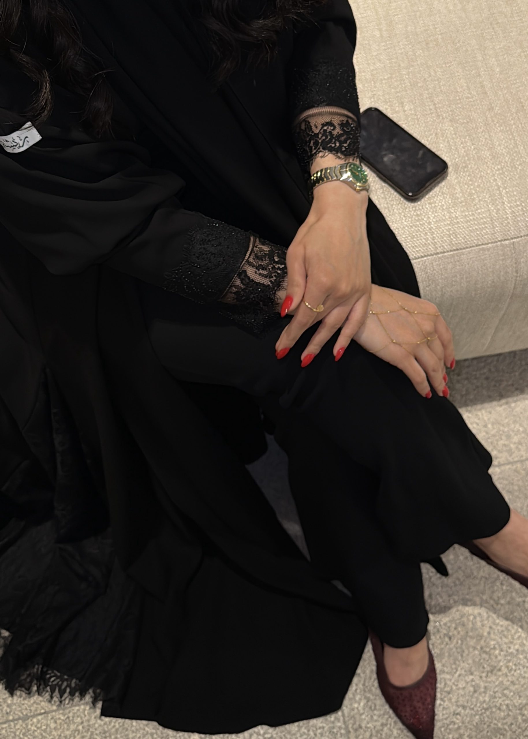 Black Crystal Dantel
